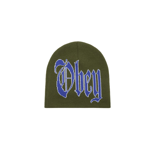 Obey Matic Beanie Bonnet - Bronze Green - Streetart.fr